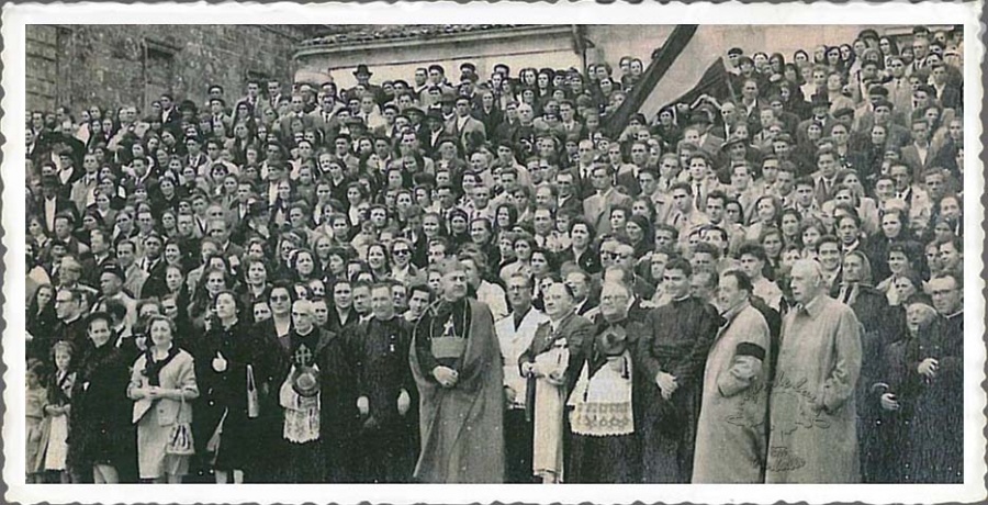 1954 - Peregrinacin a Santiago